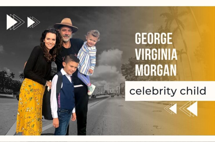 Celebrity Child George Virginia Morgan
