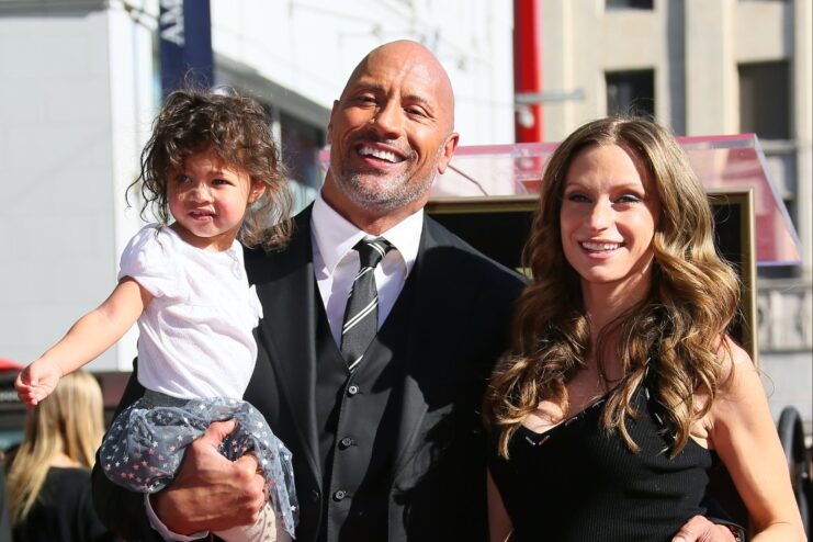 dwayne johnson family