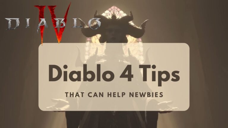 General Diablo 4 Tips