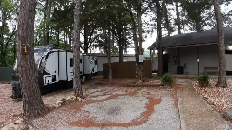 Campground in Eureka Springs, Arkansas