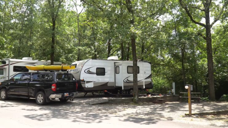 Hot Springs National Park RV travel camping