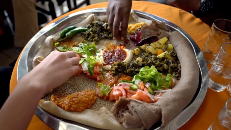 Injera, Shiro Wot