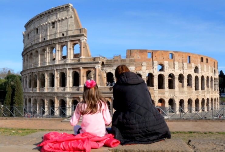 Rome, Italy, family trip