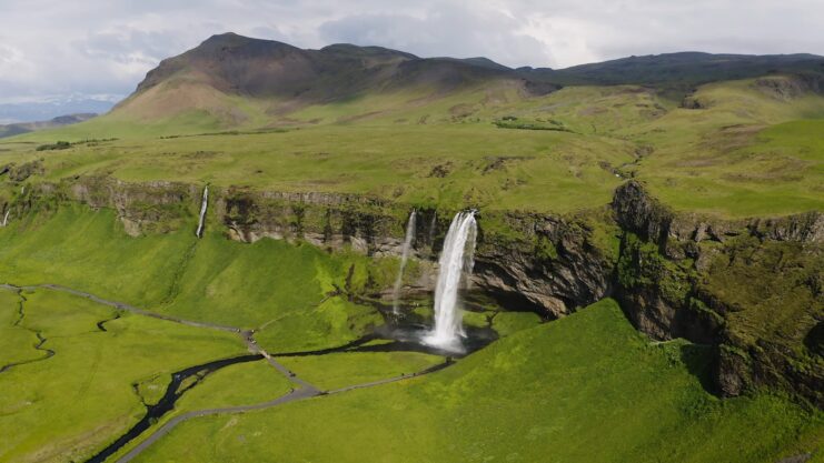 Waterfalls in Iceland