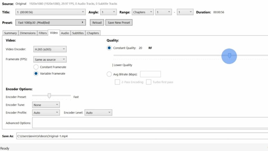 Techniques for Reducing Video Size